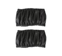 IOIUSKKU 2 Pieces Stroller Wheel Cover Classic for Push Chair Wheelchair Accessories Durable and Effective, Black L