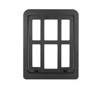 IOIUSKKU Animal Corridor Wall Doggie Dog Doors Tunnel Conveniently Designed To Fit Home Environments With Simple Instructions Pet Door Dog Window Gate Clear 4 Locking Ways