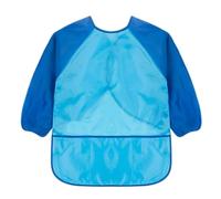 IOIUSKKU Children Painting Smock Long Sleeve Apron Soft And Easy To Clean Convenient For Fun Activities And Creative Play Children Kids Apron Long Sleeve Can Kids Clothes Being Soiled, Dark Blue, M