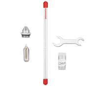 IOIUSKKU Complete Set Of Airbrush Cleaner Spray And Accessories Includes Many Stainless Steel Nozzles For Optimal Cleaning Experience Airbrush Cleaner Spray Cleaning Set Accessory, 0.03cm