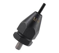 IOIUSKKU Drill Head Pull Stud Nuts Riveter Kit Compatible with 12-36V Electric Drill and Durable Alloy Steel Forged Pipe Head for Home Tool Kit Rivet Nut Tool Powered Accessories, M4