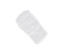 IOIUSKKU Durable Birdcage Guard Mesh Cover Fits With Elastic Top And Bottom For Complete Dirt And Mess Indoor Covering Birdcage Elastic Cover Protector, white, M