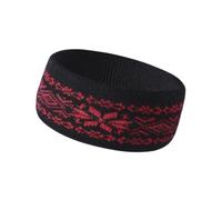 IOIUSKKU Durable Knitted Headband For Men And Women Thick Warm Ear Warmer Outdoor Winter Fun Ear Warmer Is Not Only Fashionable But Also Versatile Stretchy, Red, 11x25cm