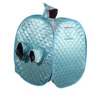 IOIUSKKU Enjoy Convenient Access with Full Body Foldable Sauna Room Tent Experience MultifunctionalNot Only Sauna Room Tent Folding Steam Fast Heating Portable, Blue