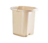 IOIUSKKU Foot Bath Soak Tub Score Big With Versatile Applications Thickened PP Ensures Durability For Long Term Foot Bath Basin Soaking Basin Versatile, White,