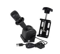 IOIUSKKU Game Handbrake USB Handbrake Emergency Brake Shockproof Enhances Simulation Experience With Adjustable Angle Lorry Simulation Computer Game G923 G27