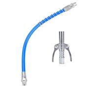 IOIUSKKU Greases Nozzle Lock Clamp Type Reliable Performance in Agricultural Machinery Applications Workshop Equipment Greases Coupler Double Handle Tips Lock On