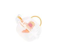 IOIUSKKU Hamster Carrier Cage Spacious Portable Travel Options For Small Animals Mice Guinea Pig Habitats Safe Environment Guinea Pig Cage Pet Outgoing Traveling Habitat, Orange, 29x20cm