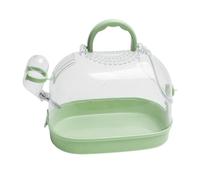 IOIUSKKU Hamster Carrier Cage Transparent Spacious Comfortable Case Pet Outdoor Activities Providing Safe And Comfortable Environment For Pet. Hamster Travel Carrier Cage Transparent Portable