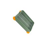 IOIUSKKU Hamster Chinchilla Ferret Hedgehog Supplies Sized Litter Tray Offers And Cleanliness For Pet Owners And Other Small Animals Pet Corner Toilet With Mesh Is Made Of Pp And Wire Materials