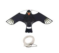 IOIUSKKU Lifelike Eagle Kite Scarer Large And Easy-to-Fly Bird Repeller Farm Protector Bird Scarer Repelling Eagle Kite