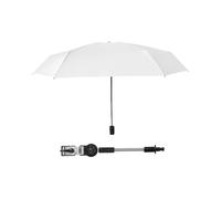 IOIUSKKU Lightweight Pram Sunshade Umbrella Coverage for Babies While Out in Sun Pushchair Rain and Sunproof Canopy Umbrella 360 Degree Fully Skin Adjustable