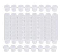 IOIUSKKU Multi-Purpose Paint Storage Cups with Lids DIY Art Projects and Kid S Crafts Making Convenient for to Access and Package Contains 20pcs Empty Paint Pots, Clear, 5ml 22.5cm