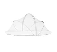 IOIUSKKU Portable Folding Crib Cover Provides Bed With Breathable Baby Crib Net Coverage Travel Sleepers Baby Net Cover Breathable Foldable For Bed, White, 55x100cm