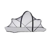 IOIUSKKU Portable Folding Crib Cover Provides Bed With Breathable Baby Crib Net Coverage Travel Sleepers Baby Net Cover Breathable Foldable For Bed, Black, 55x100cm