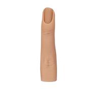 IOIUSKKU Realistic Fake Nail Finger Model Silicone With Bendable Joints Nail Art Training And Jewelry Display Finger Model ToolThis Fake Is Made According To Size Of Adult Female Fingers. Looks