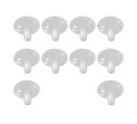 IOIUSKKU Replacement Squeakers Insert Squeakers For Toys Features With Easy Using Options For Crafts Valued PackageThere Are 10 Toy To Diy Various Pets Toys Or Kids, Transparent, 4cm