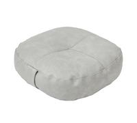 IOIUSKKU Small Seating Cushion Bed Chair Indoor Outdoor Round Floor Pillow Provides Exceptional Breathability And Comfort Meditation Cushion Floor Seating Bedroom Office, Light Gray