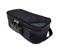 IOIUSKKU Smell Proof Bag Heavy Duty Unique Combination Lock and Odor Control for Travel and Outdoor Party Essentials Lock Storage Case for Travel Storage, Dark Blue, 21x11x8cm