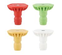 IOIUSKKU Sturdy Pressure Washer Nozzle Tips Set Multiple Degrees Spray Tip With Quick Connector Easy To Connect And Remove. Pressure Washer S Pray Nozzle Tips Accessories, 1.6mm