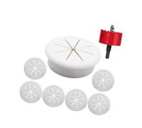 IOIUSKKU TV Cord Hider Kit With 60mm Hole And Cable Concealer For Wall Mounted TVs To Media Setup Appearance Cable Concealer Is Not Only Wear Resistant. Acts As Barrier For Cables