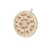 IOIUSKKU Unique Parrot Puzzle Toy Features Chewing Stopper Encouraging Playful Interaction And Development Of Bird Intelligence Skills Bird Puzzle Toy With Hole Parrot Intelligence, Pizza