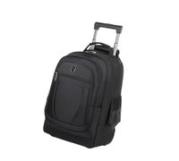 IOIUSKKU Versatile Trolley Backpack with Wheels Storage Capacity Easy Carry Long Trips Or Short Getaways Trolley Backpack with Wheels Double Shoulder Bag, Black, 50x34x22cm