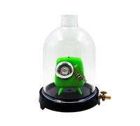 IOIUSKKU Versatile Vacuum Jar Sound Physics Tool Supports Multiple Experiments And Engaging Activities For Students Vacuum Hood Disc Cloche Jar Scientific Experiment