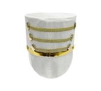 IOIUSKKU Vibrantly Colored Nutcracker Hats Marching Band Experience Holiday Celebrations Parades And Exciting Photography Events Cosplay Show Photography, white