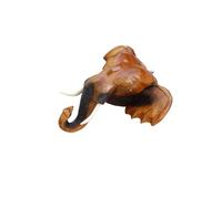 IOIUSKKU Wall Elephant Sculpture Artistic Elephant Head Decoration Statue Animal Crafts Enchanting Figurine Home Decor Or Office Decorative Figurine Hanging Ornaments Living Room, 8 inch