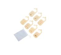 IOIUSKKU Wardrobe Divider Nursery Clothes Organizer Dividers Neat Baby Closet with Customized Age Labels Easy to Reach Right Size Clothes Labels Baby Closet Divider Size Hanging Dividers