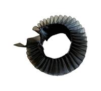 IOIUSKKU Women False Neck Chiffon Lapel Collar Fashionable Detachable Shirts Blouse Accessory Stylish Everyday Outfits False Collar Coat Dress Sweater Autumn Winter, Children Black, 30x5cm