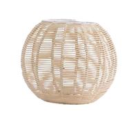 IOIUSKKU Woven Lampshade Replacement Chandelier Light Cover For Bedroom Easy Installation Quick Updates When Lamp Is Turned On Hanging Swag Ceiling Lamp Twine Rattan Lampshades, Style A