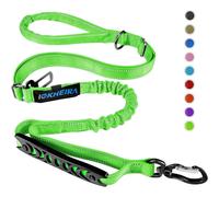 IOKHEIRA Bungee Dog Leash, Anti Pull Dog Leads with Car Seat Belt Buck