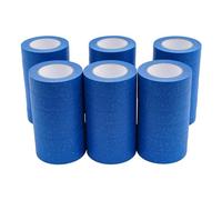 IOLUIKYUK 36 Pack Painter's Tape Bulk 1.42" Wide, 180 Feet per Roll - Writable Surface, No Residue Removal for Walls, Floors, Glass, Art Projects & Social Distancing Marking