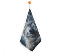 IOLVSHGH 1PCS Kitchen Hand Towel 1PCS Absorbent Microfiber Cleaning Cloth Super Soft Hand Towels with Hanging Loop Funny Dish Towels for Kitchen Decor Tea Towel Fast Drying Cleaning Cloths