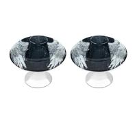 IOLVSHGH White Angel Wings Kitchen Cabinet Knobs 2 Pack Bathroom Drawer Pulls Metal Dresser Knobs with Screw Cabinet Hardware Round Cabinet Handles for Cupboard Closet Bifold Door