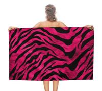 IOLVSHGH Zebra Tiger Leopard Beach Towels Oversized 31"X 51" Extra Large Microfiber Pool Towel Sand Free Lightweight Beach Blanket Absorbent Quick Dry Bath Towels for Swim Pool Yoga Gym Camping