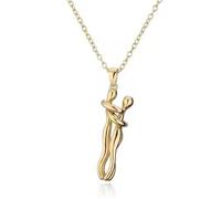 Ioly's Hug Necklace for Couples Affection Link Pendant Collar de Abrazo Eterno Unity Jewelry Hugging Necklace Matching Couple Necklaces for Him & Her Love Pendant for Women, Chain 17.7 '' / Pendant
