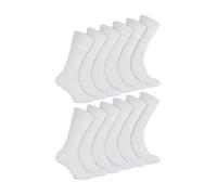 IOMI 12 Pair Mens Diabetic Bamboo Wide Seamless Socks with Gentle Grip Top