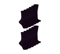 IOMI 12 Pk Ladies Diabetic Bamboo Extra Wide Seamless Non Elastic Top Socks