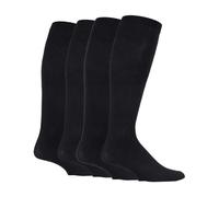 IOMI 2 Pack 80 Denier Compression Knee High Energising Socks - 6-11 UK - Black