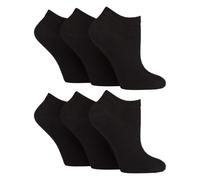 IOMI 6 Pairs Womens Diabetic Trainer Socks Extra Wide Ankle Socks for Swollen Feet