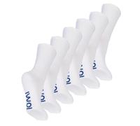 IOMI Girls 6 Pair Multipack Kids Cotton Diabetic Socks with Gentle Grip