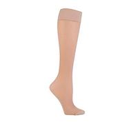 1 Pack Ladies 18 mmHg Graduated Compression Flight Socks for DVT - Yellow