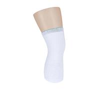 IOMI - Mens Prosthetic Socks 6 Pack Cotton White Amputee Sleeves