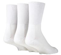 Diabetic Socks Mens and Womens Bamboo Cushioned Foot 3pr SOCKSHOP IOMI FootNurse