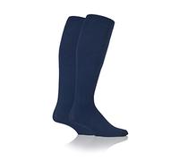 IOMI SOCKSHOP Footnurse Mens Energising Compression Socks Pack of 2 Navy 6-11