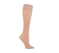 IOMI - Womens Knee High Flight Travel Socks Nylon Support Socks UK 4-7