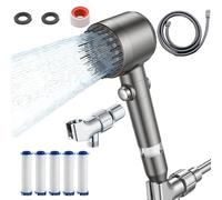 Ion Drops Shower Head High Pressure,Iondrops Filtered Showerhead,Ion Drops Filtered Shower Head,Filtered Ion Shower Drops Head (1 Set)